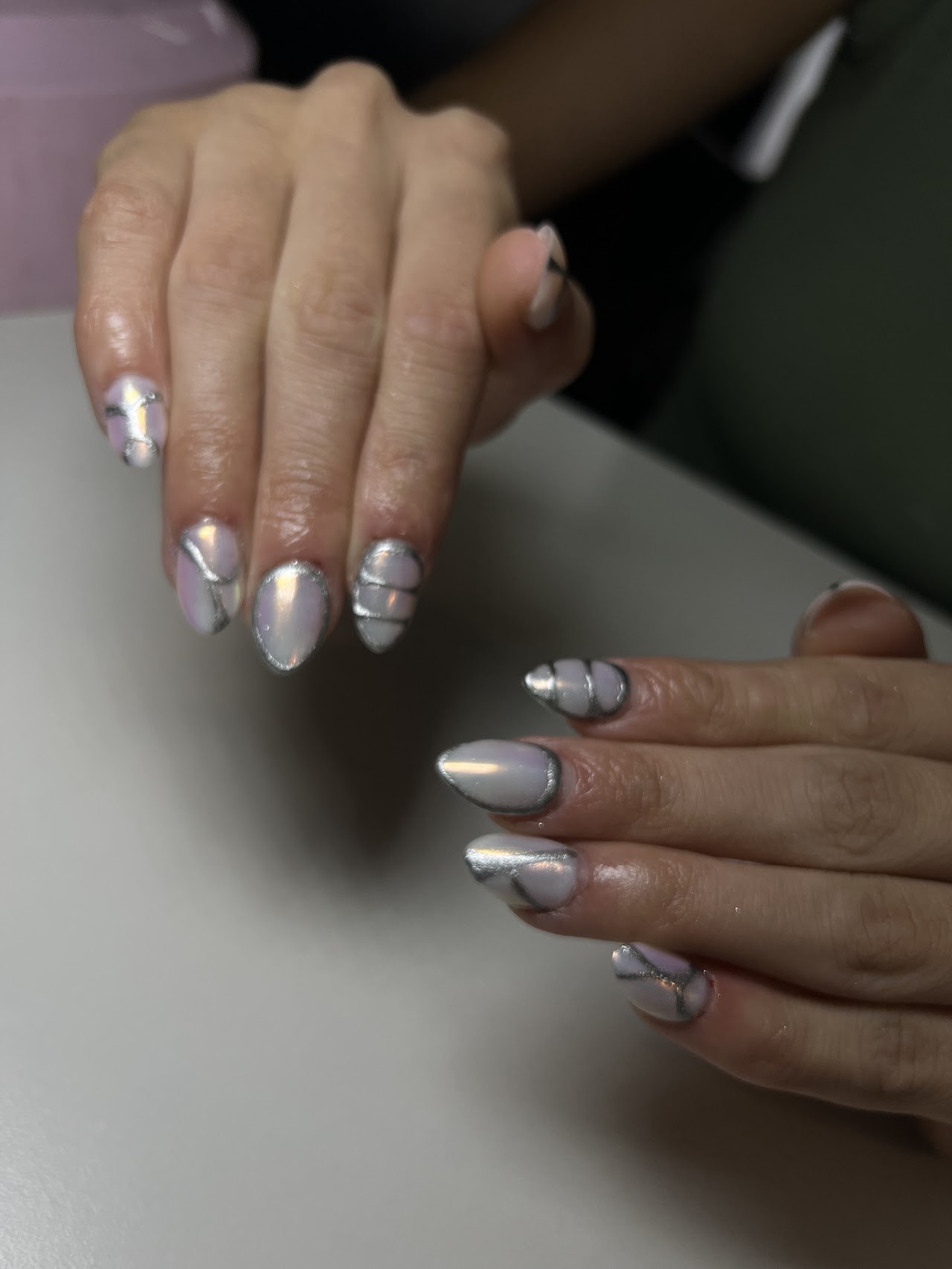 Nail art realizado en Brows_cm